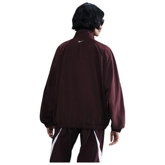 Nike Γυναικείο μπουφάν Logo Oversized Woven Track Jacket Nike Γυναικείο μπουφάν Logo Oversized Woven Track Jacket